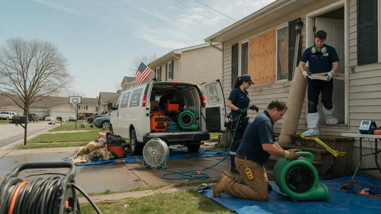 Water Damage Restoration in Mineola, TX near me